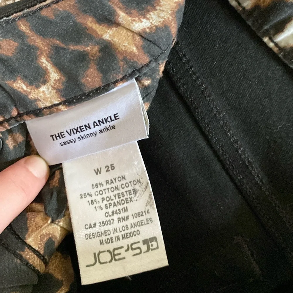 Joe's Jeans Coated Vixen Sassy Skinny Ankle Skinny Jean in Darley - Picture 10 of 11